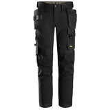 Snickers AllroundWork 4-way Stretch Softshell Trousers Holster Pockets-6275 -