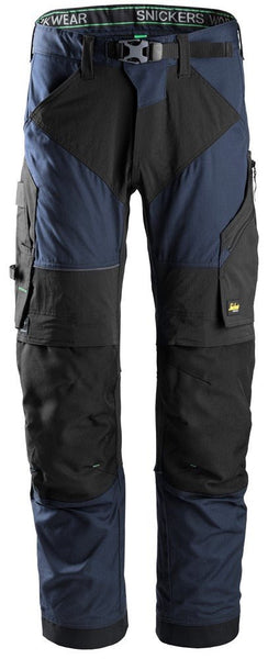 Snickers FlexiWork Slim Fit Trousers with Kneepad Pockets
