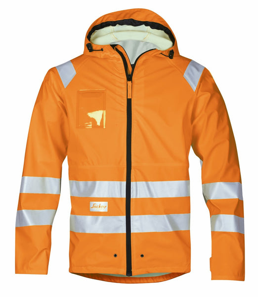 Buy Snickers Hi Vis Waterproof Lightweight Work Jacket – Snickers