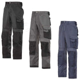Snickers Original 3 Series Loose fit Duratwill Work Trousers with Kneepad Pockets -3312 - snickers-online Extremely hard-wearing work trousers made in dirt repellent DuraTwill fabric. Features an advanced cut with Twisted Leg design, Cordura® reinforcements for extra durability and a range of pockets, including phone compartment. Advanced cut with Twisted Leg design and Snickers Workwear Gusset in crotch