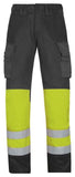 Snickers Hi Vis Trousers. Class 1 (Dirt Repelling) UK SUPPLIER-3833 - Snickers Online