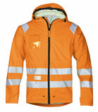 Snickers Hi Vis Waterproof Lightweight Work Jacket EN343 Class 3 - 8233 - Snickers Online