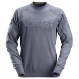 Snickers Logo 100% Cotton Workwear Sweatshirt - 2882 - Snickers Online