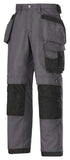 Snickers Work Trousers with Kneepad & Holster Pockets Canvas+-3214 - Snickers Online