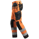 Workwear High Visibility Trouser with Holster Pockets - Class 2, Style 6230 - Snickers Online