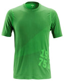 Snickers Flexi Short Sleeved Tee  shirt - 2519 - snickersonline apple green