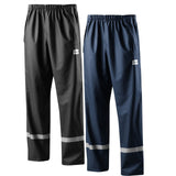 Snickers Workwear Waterproof Rain Trousers (Lightweight) - 8201 - snickers-online Beat the rain with Snickers Workwear lightweight waterproof over trousers . For a 100% dry working day, wear these completely waterproof, PU-coated rain trousers with welded seams. Made of smooth and stretchy PU fabric for superior comfort. Conforms to EN 343. Superior waterproof technology conforms to EN 343 and designed with totally waterproof seams, preventing moisture penetration for 100% protection