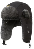Snickers Ruff Work Heater Winter Hat - 9007 Snickers Online Face the cold in this rugged, heavy-duty heater hat designed for rough work in tough and bone-chilling conditions. Features padded polyester insulation and technical fur lining for optimal warmth and comfort. Extremely tough yet soft Dobby Pro+ fabric provide superior durability and comfort Earflaps that can be folded up for temperature control and better hearing Snap hooks for quick and easy fit adjustments Visor for added protection 