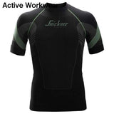 FlexiWork Seamless Baselayer Thermal Short Sleeved Shirt - 9426 - snickers-online Featuring advanced design to offer the optimal combination of ventilation, warmth and protection so that you can keep giving your best performance. Innovative and quick-drying stretch fabric that transports sweat and moisture away from your skin Extra ventilation with mesh fabric in areas where you sweat the most. Extra insulation for important areas the shoulders and the kidneys