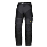 Black Snickers FlexiWork Slim Fit Work Trousers with Kneepad Pockets - 6903 - snickers-online are light work trousers in high tech body mapped design for extreme working comfort and flexibility. Combining ventilating stretch fabric with Cordura reinforcements and a range of pockets for outstanding freedom of movement and functionality. High-tech body-mapped design with light ventilating stretch fabric and true pre-bent legs for extreme comfort 