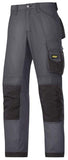 Grey Snickers Rip Stop Cordura Light Work Trousers with Kneepad Pockets -3313 - snickers-online Turn down the heat. Wear these amazing work trousers made of super-light yet durable rip-stop fabric. Count on advanced cut, superior Cordura reinforced knee protection and a range of pockets for all your on-the-job needs.  Advanced cut with Twisted Leg design and Snickers Workwear Gusset in crotch for outstanding working comfort with every move