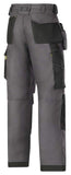 Snickers Work Trousers with Kneepad & Holster Pockets . Canvas+. UK DEALER-3214 - snickers-online